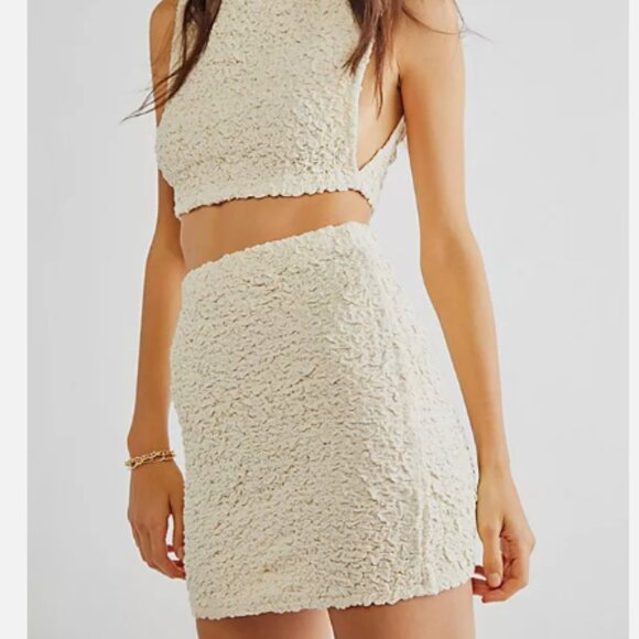 FREE People Apple of My Eye Set by Endless Summer, Ivory, Size Large - Picture 1 of 3